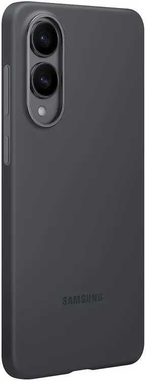Origineel Samsung Galaxy S25 Edge Hoesje Silicone Case Back Cover Zwart afbeelding 2