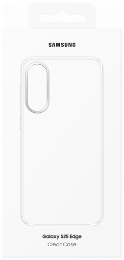 Origineel Samsung Galaxy S25 Edge Hoesje Clear Case Hard Cover Transparant afbeelding 6