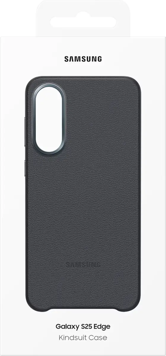 Origineel Samsung Galaxy S25 Edge Hoesje KindSuit Case Zwart afbeelding 5