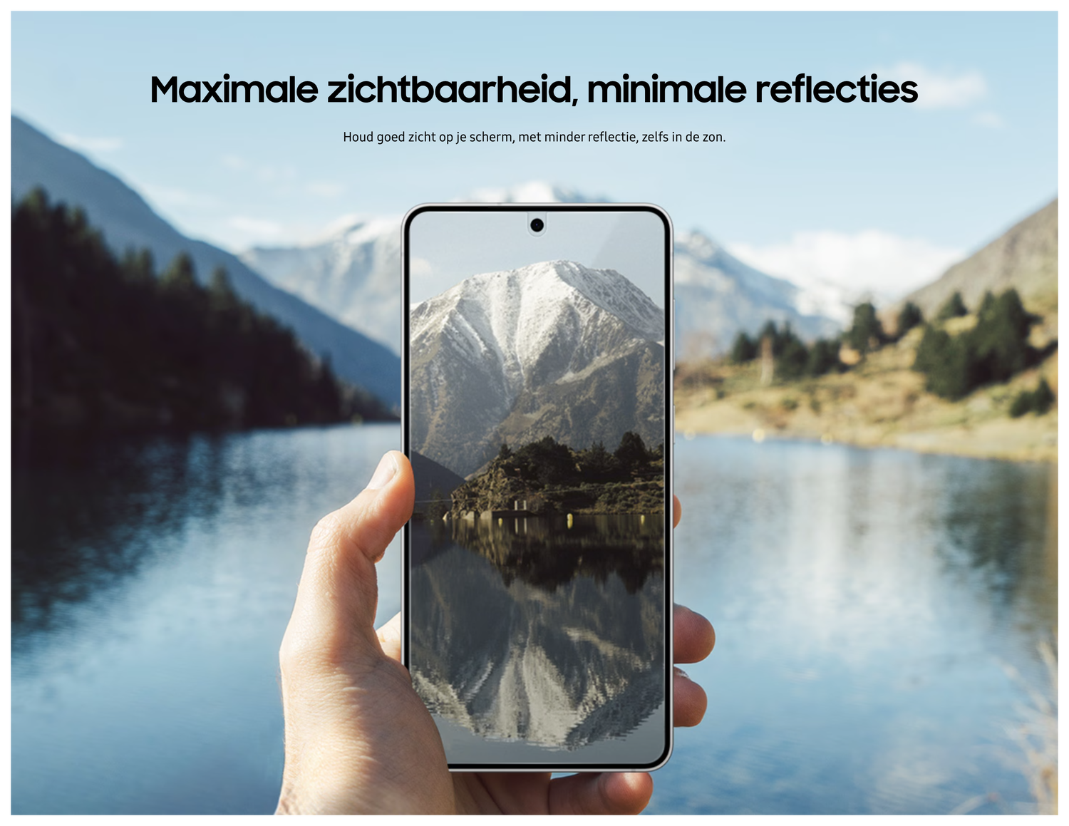 Originele Samsung Galaxy S25 Edge Screen Protector Display Folie (2-Pack) afbeelding 2