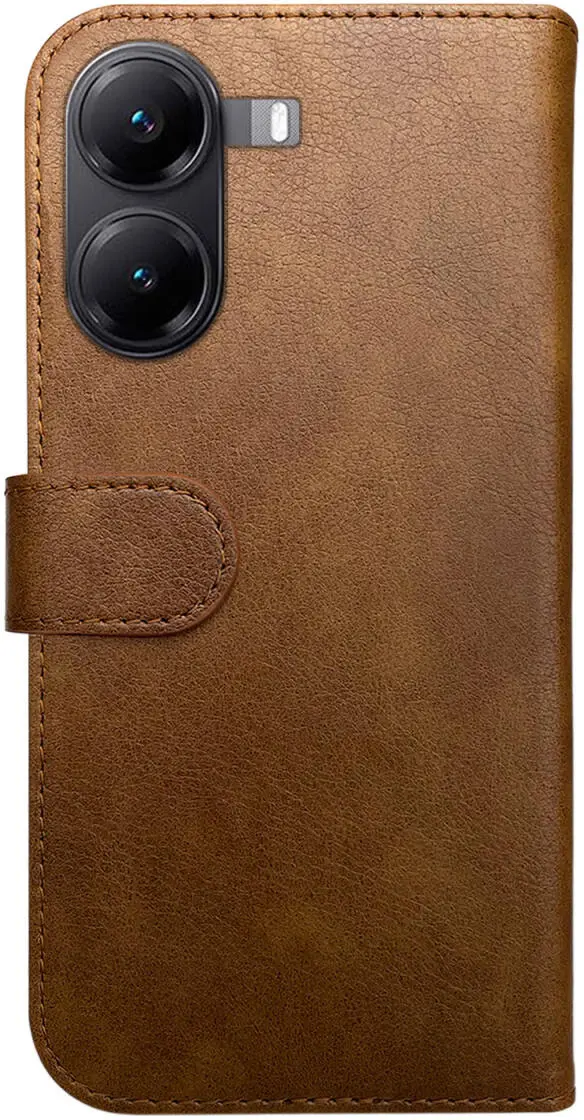Rosso Element Xiaomi Poco X7 Pro Hoesje Book Case Wallet Bruin afbeelding 2
