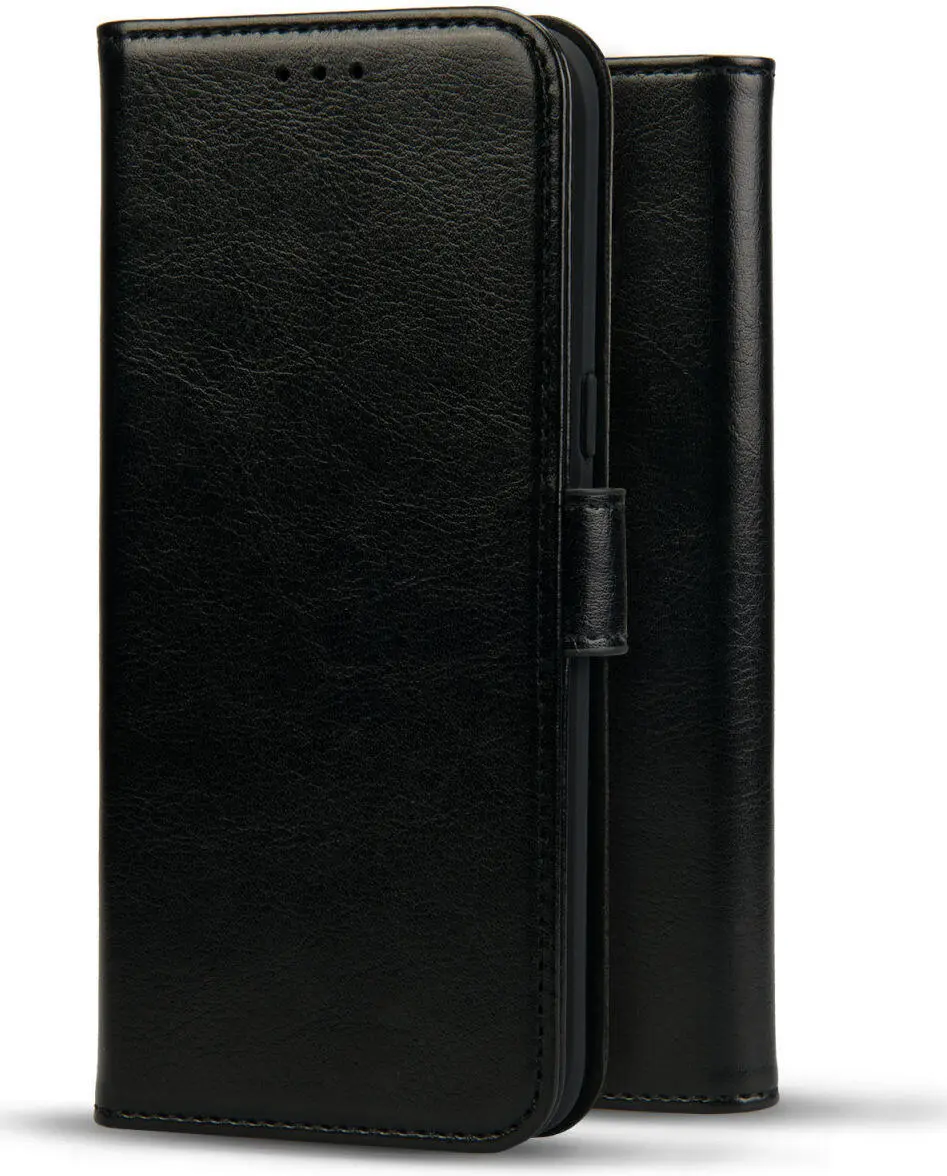Rosso Element Motorola Moto G05 Hoesje Book Case Wallet Zwart afbeelding 7