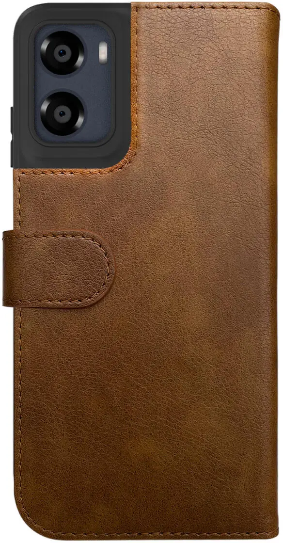 Rosso Element Motorola Moto G05 Hoesje Book Case Wallet Bruin afbeelding 2