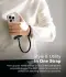 Ringke Holder Link & Flow Hand Strap P-Type - Universeel Telefoonkoord Zwart afbeelding 2