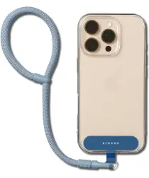 Ringke Holder Link & Flow Hand Strap P-Type - Universeel Telefoonkoord Blauw afbeelding