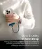 Ringke Holder Link & Flow Hand Strap P-Type - Universeel Telefoonkoord Blauw afbeelding 3