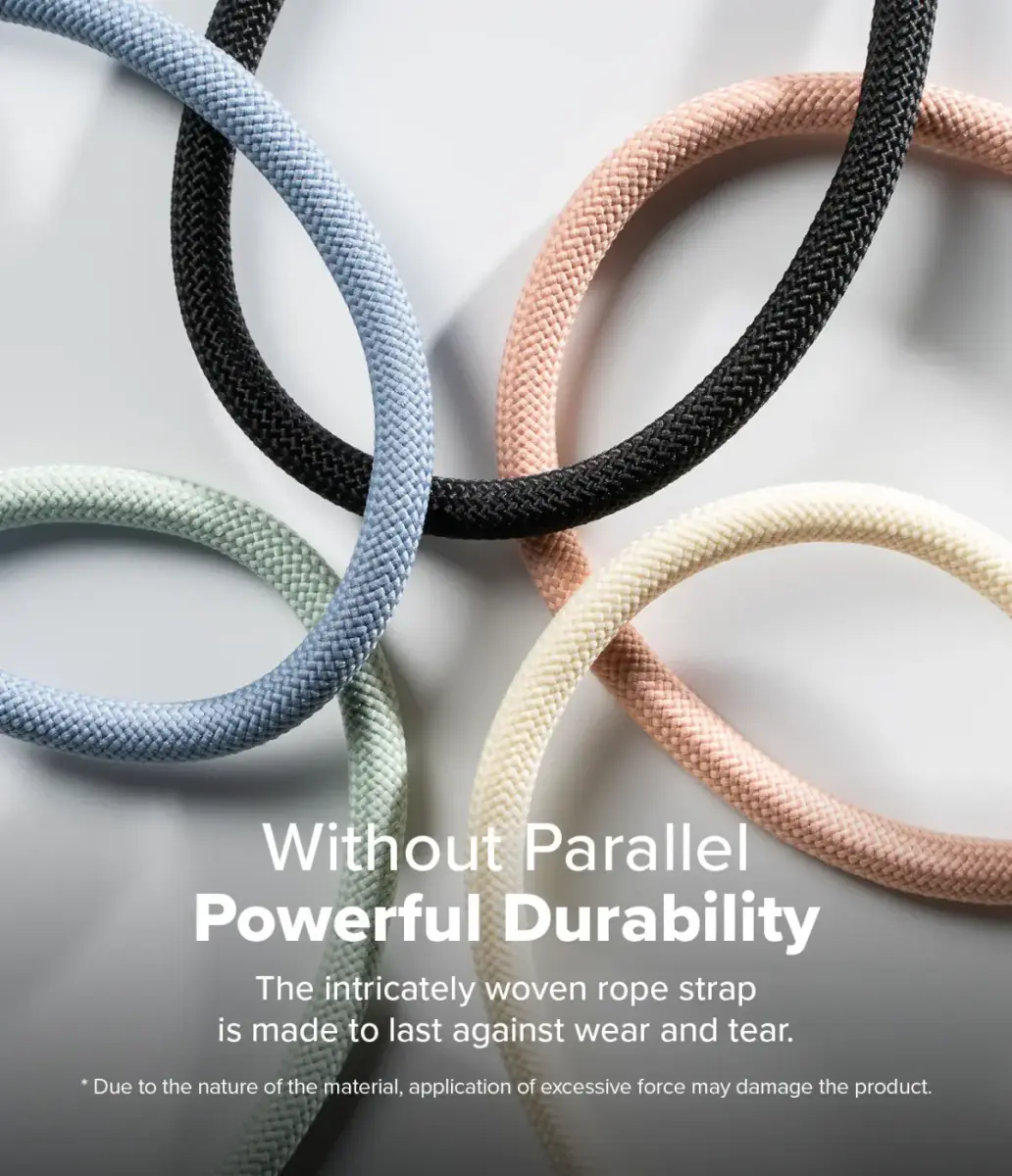 Ringke Holder Link & Flow Hand Strap P-Type - Universeel Telefoonkoord Mint afbeelding 6