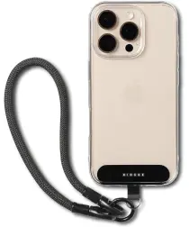 Ringke Holder Link & Flow Hand Strap U-Type - Universeel Telefoonkoord Zwart afbeelding