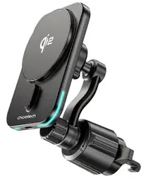 Choetech MagLeap Qi2 15W MagSafe Telefoonhouder Auto met Draadloos Opladen 15W afbeelding