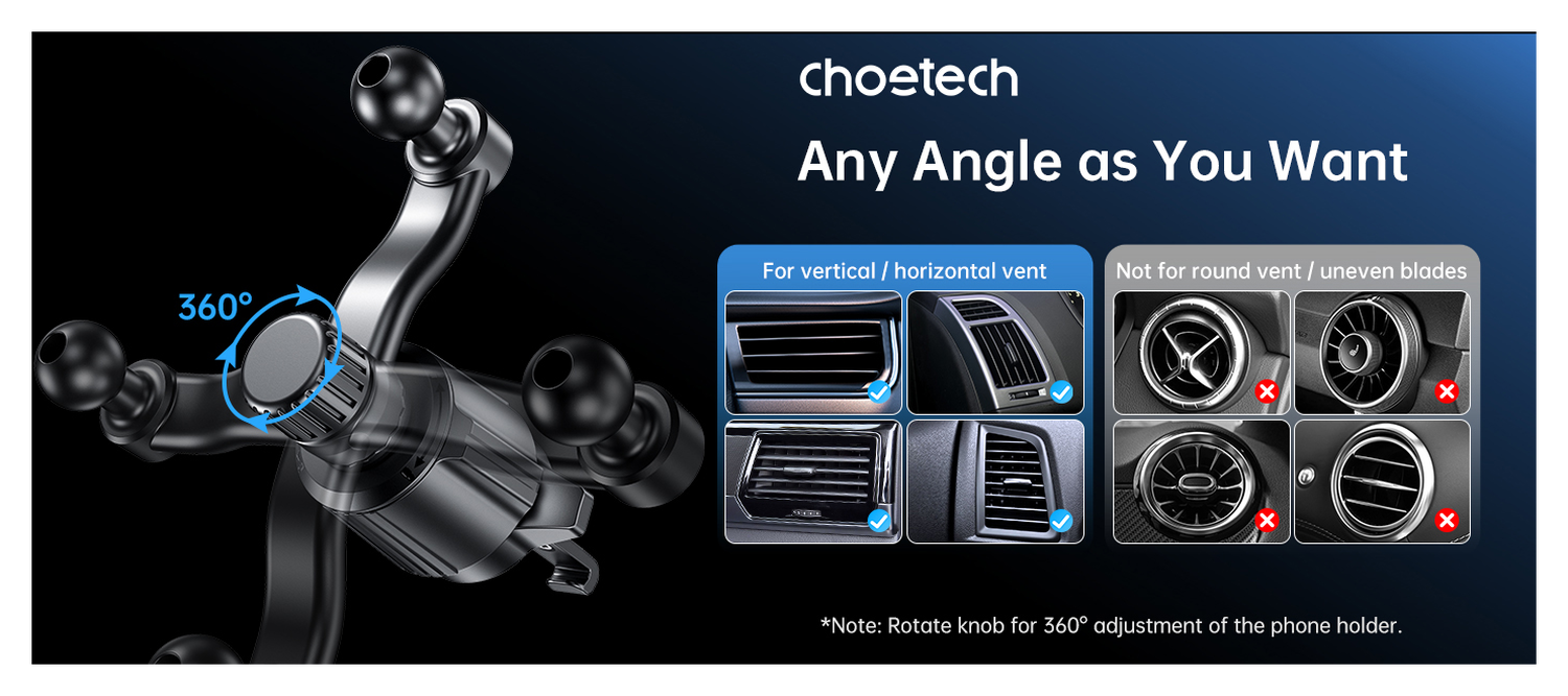 Choetech MagLeap Qi2 15W MagSafe Telefoonhouder Auto met Draadloos Opladen 15W afbeelding 9