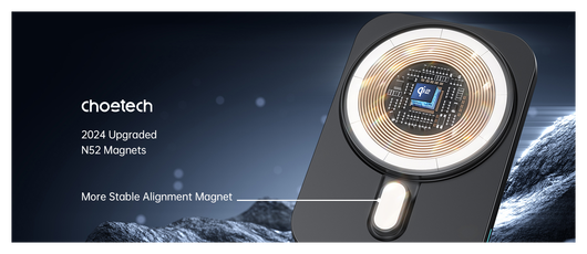 Choetech MagLeap Qi2 15W MagSafe Telefoonhouder Auto met Draadloos Opladen 15W afbeelding 14