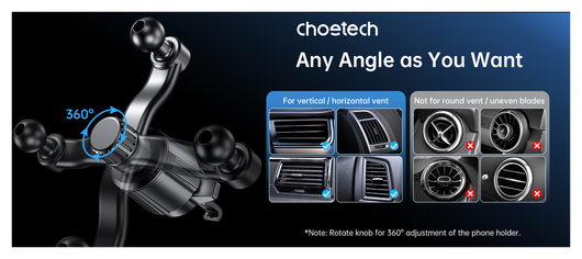 Choetech MagLeap Qi2 15W MagSafe Telefoonhouder Auto met Draadloos Opladen 15W afbeelding 9