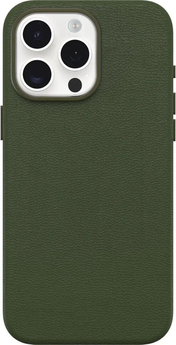 OtterBox Symmetry Cactus Leer MagSafe Apple iPhone 15 Pro Max Hoesje Groen afbeelding 2