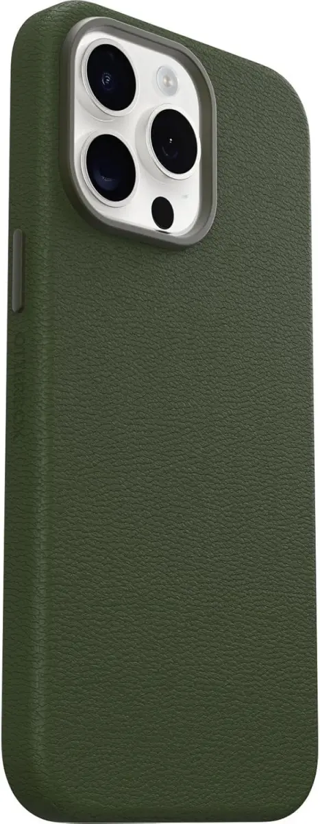 OtterBox Symmetry Cactus Leer MagSafe Apple iPhone 15 Pro Max Hoesje Groen afbeelding 3