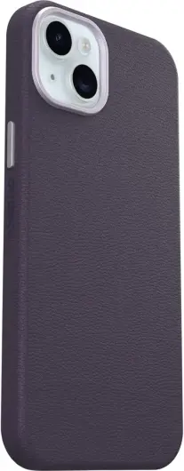 OtterBox Symmetry Cactus Leer MagSafe Apple iPhone 15 Plus/14 Plus Hoesje Paars afbeelding 3