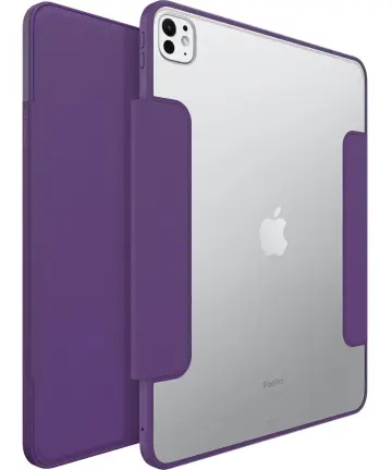 OtterBox Symmetry Folio Apple iPad Pro 13 (2024) Hoes Book Case Paars Hoesjes