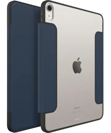 OtterBox Symmetry Folio Apple iPad Air 11 (2024) Hoes Book Case Blauw Hoesjes