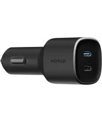 Nomad Dual USB-C Auto Lader 70 W Zwart afbeelding