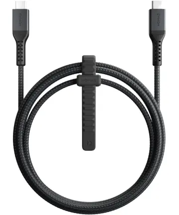 Nomad USB-C naar USB-C Kevlar® Kabel 100W Fast Charge 1,5 Meter Zwart Kabels