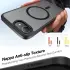 TORRAS Guardian Magnetic iPhone 16e Hoesje MagSafe Back Cover Zwart afbeelding 7