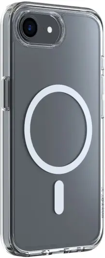 TORRAS Guardian Magnetic iPhone 16e Hoesje MagSafe Back Cover Transparant afbeelding 1