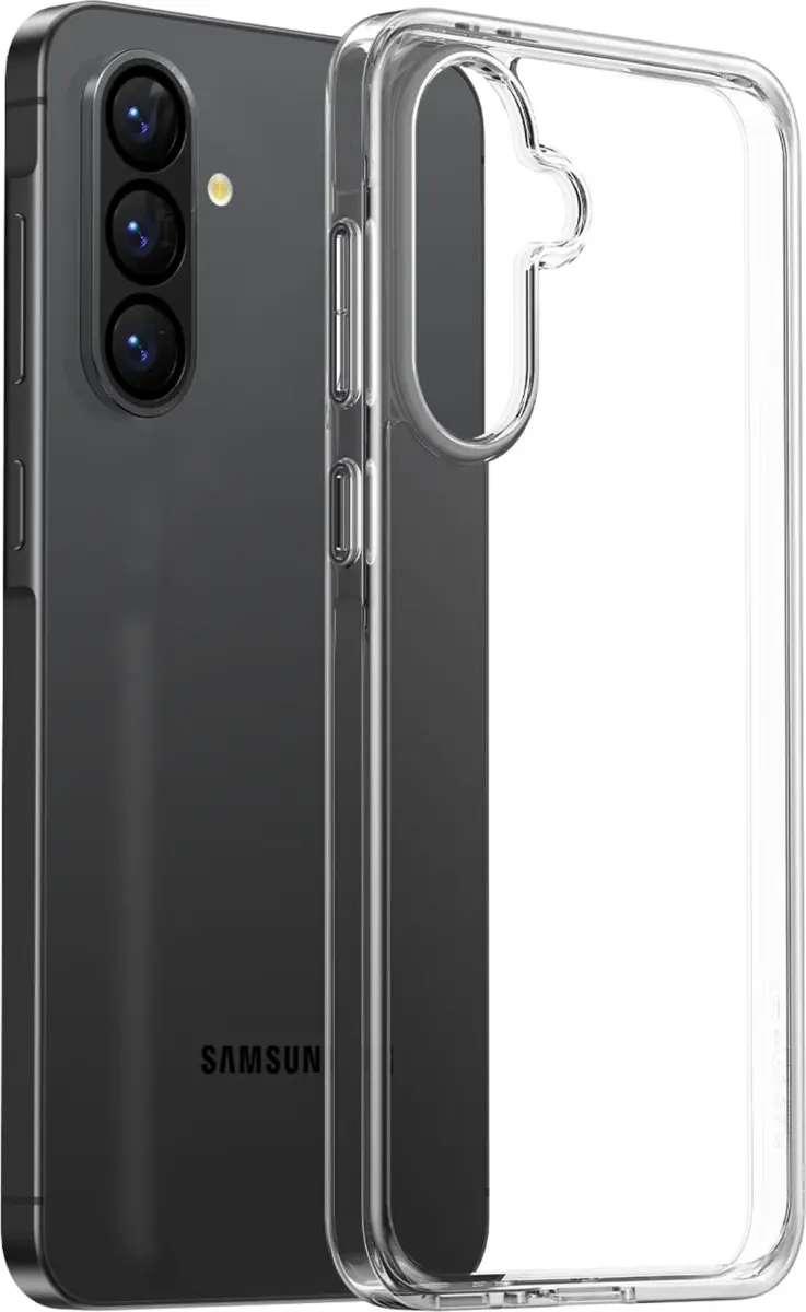 Torras Diamond Samsung Galaxy A56 Hoesje Back Cover Transparant afbeelding 1