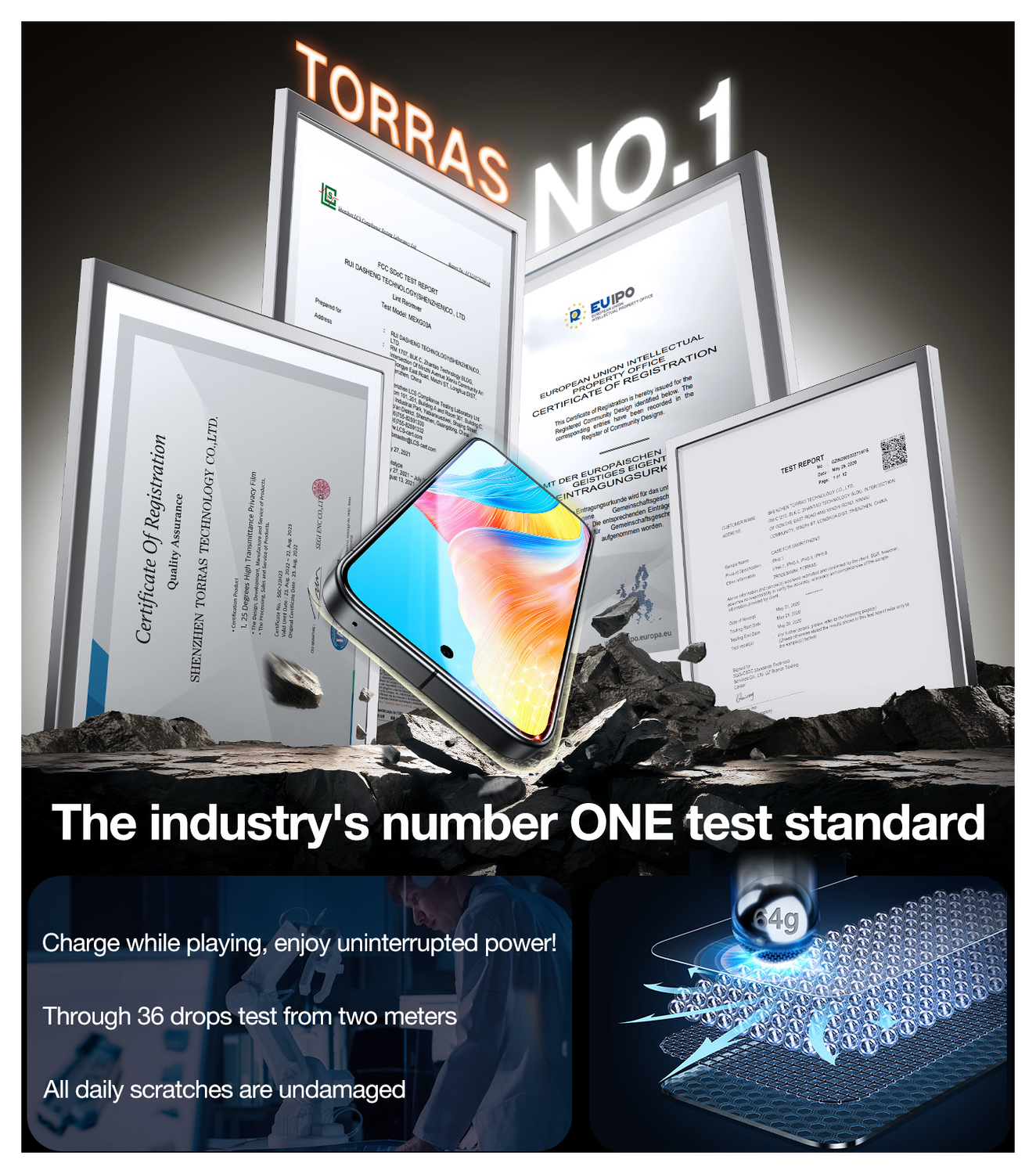TORRAS Install Master Google Pixel 9a Screen Protector Installatietray 2-Pack afbeelding 5