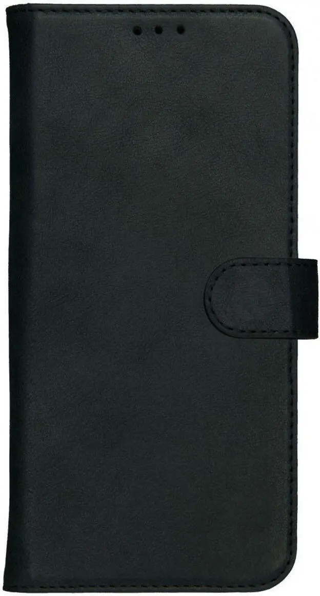 Rosso Deluxe Samsung Galaxy S25 Edge Hoesje Echt Leer Book Case Zwart afbeelding 13