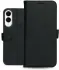 Rosso Deluxe Samsung Galaxy S25 Edge Hoesje Echt Leer Book Case Zwart afbeelding 11