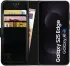 Rosso Element Samsung Galaxy S25 Edge Hoesje Book Case Wallet Zwart