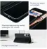 Rosso Element Samsung Galaxy S25 Edge Hoesje Book Case Wallet Zwart afbeelding 3