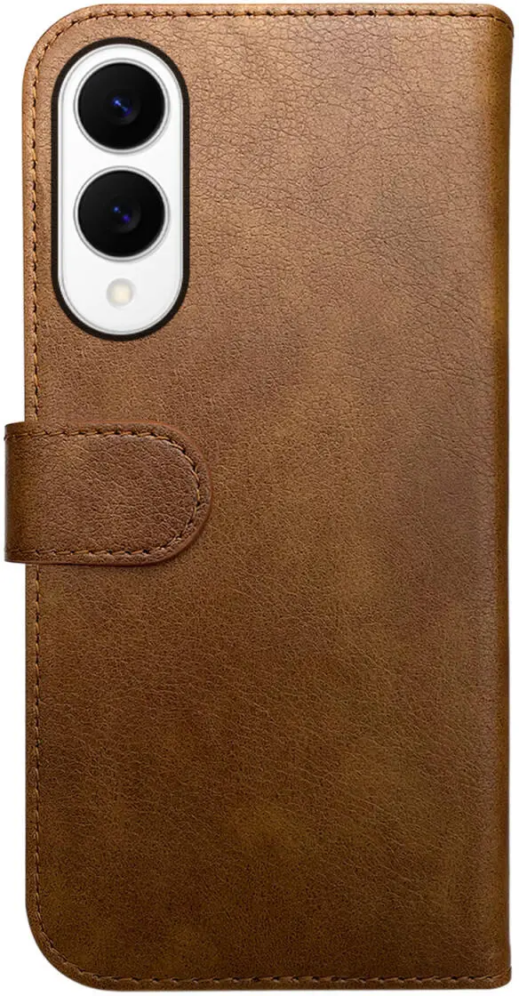 Rosso Element Samsung Galaxy S25 Edge Hoesje Book Case Wallet Bruin afbeelding 2