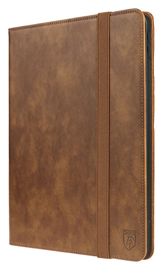 Rosso Element Samsung Galaxy Tab S10 FE Plus Hoes Book Case Bruin afbeelding 1