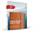Rosso Deluxe Samsung Galaxy Tab S10 FE Plus Hoes Book Case Echt Leer Zwart