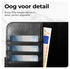 Rosso Elite Samsung Galaxy S25 Edge Hoesje met MagSafe Book Case Echt Leer Zwart afbeelding 4
