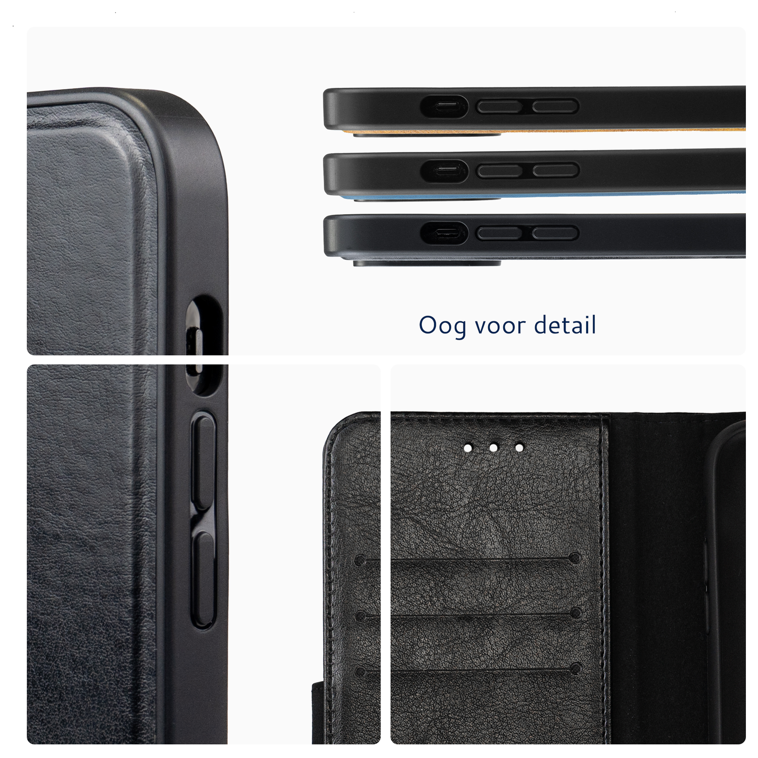 Rosso Element Uitneembaar 2-in-1 Samsung Galaxy S25 Edge Hoesje Zwart afbeelding 4