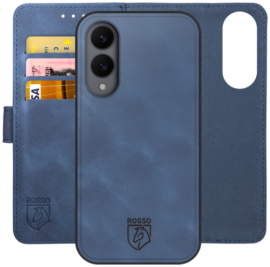 Rosso Element Uitneembaar 2-in-1 Samsung Galaxy S25 Edge Hoesje Blauw afbeelding 1