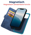 Rosso Element Uitneembaar 2-in-1 Samsung Galaxy S25 Edge Hoesje Blauw afbeelding 2