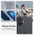 Spigen Thin Fit MagFit Apple iPhone 16 Plus Hoesje MagSafe Back Cover Blauw afbeelding 2