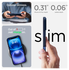 Spigen Thin Fit MagFit Apple iPhone 16 Plus Hoesje MagSafe Back Cover Blauw afbeelding 7