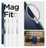 Spigen Thin Fit MagFit Apple iPhone 16 Plus Hoesje MagSafe Back Cover Blauw afbeelding 8
