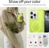 Spigen Cyrill Ultra Sheer Apple iPhone 16 Pro Max Hoesje met MagSafe Groen afbeelding 3