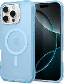 Spigen Cyrill Ultra Sheer Apple iPhone 16 Pro Max Hoesje met MagSafe Blauw
