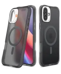 Spigen Cyrill Ultra Sheer Mag Apple iPhone 16 Plus Hoesje MagSafe Grijs afbeelding