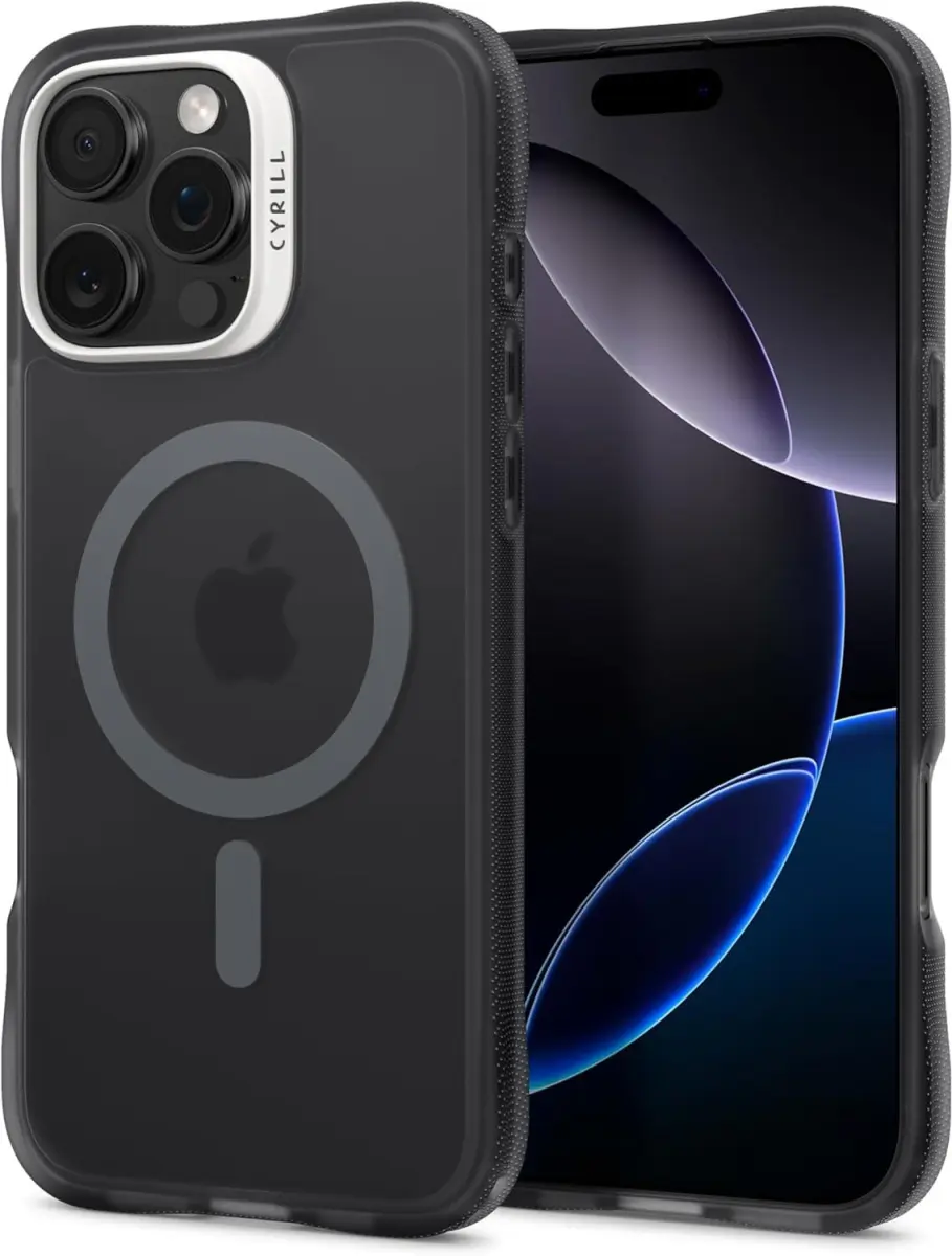 Spigen Cyrill Ultra Sheer Apple iPhone 16 Pro Max Hoesje met MagSafe Grijs afbeelding 1