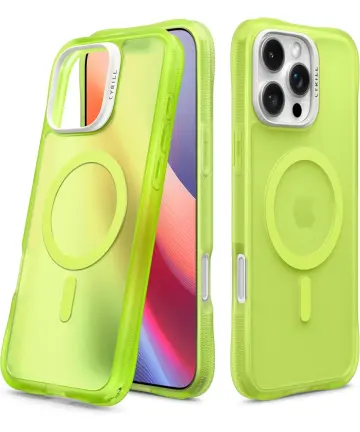 Spigen Cyrill Ultra Sheer Apple iPhone 16 Pro Hoesje met MagSafe Groen Hoesjes