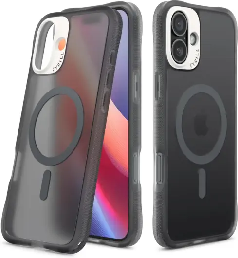 Spigen Cyrill Ultra Sheer Apple iPhone 16 Hoesje met MagSafe Grijs afbeelding 1