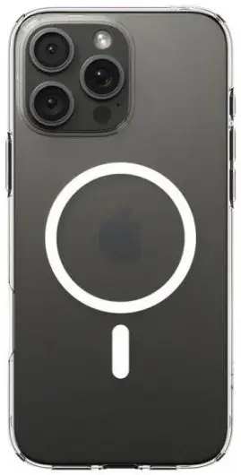 Spigen Crystal Flex MagFit iPhone 16 Pro Hoesje MagSafe Transparant afbeelding 6
