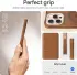 Spigen Cyrill Ultra Sheer Apple iPhone 16 Pro Max Hoesje met MagSafe Bruin afbeelding 5