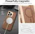 Spigen Cyrill Ultra Sheer Apple iPhone 16 Pro Max Hoesje met MagSafe Bruin afbeelding 6